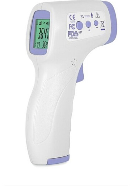 Infrared Thermometer Kızılötesi Temassız Mor Ateş Ölçer modelleri