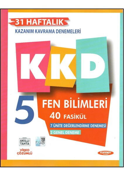 Kurmay Yayınevi 5.sınıf Fen Bilimleri 40 Fasikül Kkd