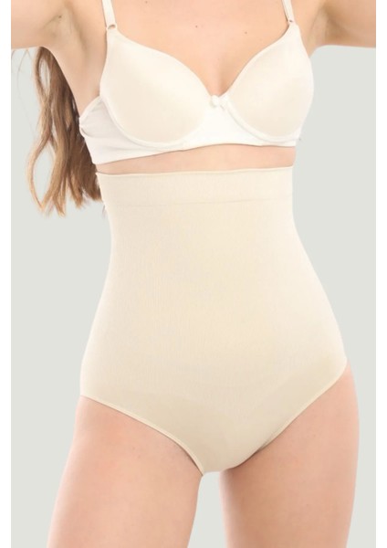 Kaydırmaz Yüksek Bel Slip Korse Dikişsiz Konforlu Tasarım Kadınlar İçin