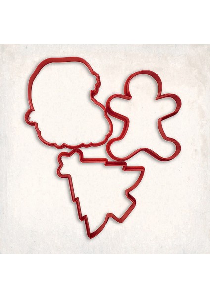 Noel Paketi Detay Kurabiye Kalıp Seti 3’lü fiyatları