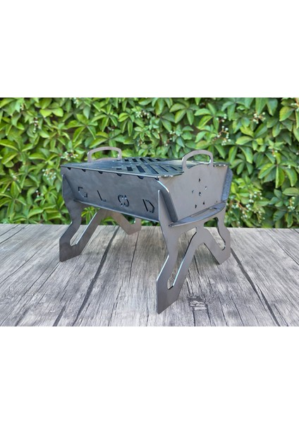 Glod Kamp Mangalı | Demonte, Şık ve Kompakt Tasarım + Fermuarlı Taşıma Çantası 20X20CM fiyatları