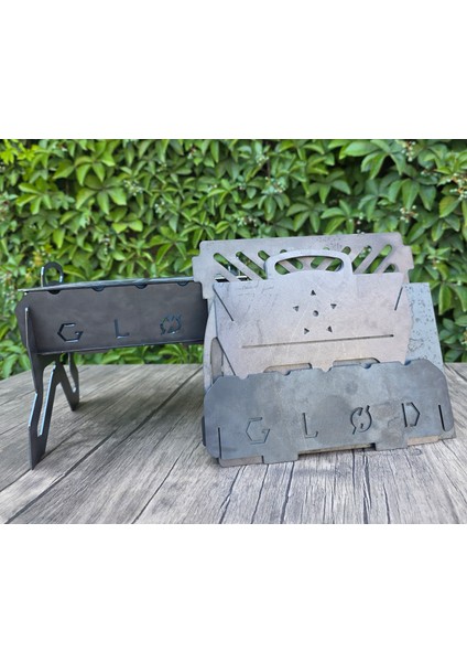 Glod Kamp Mangalı | Demonte, Şık ve Kompakt Tasarım + Fermuarlı Taşıma Çantası 20X20CM modelleri