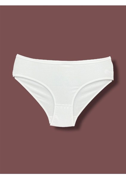 Yüksek Kalite Penye Kadın Bikini Külot 3'lü modelleri