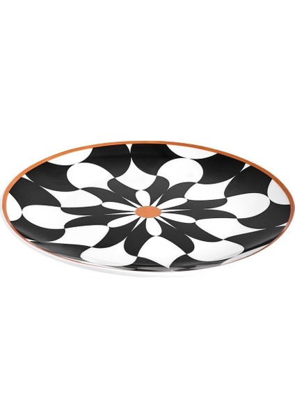 6 Parça Porselen Pasta Takımı, 19 Cm, Şık ve Zarif Tasarım