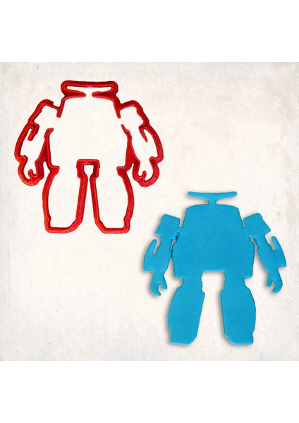 Robocar Poli Kurabiye Kalıbı Şekillendirici Kopat