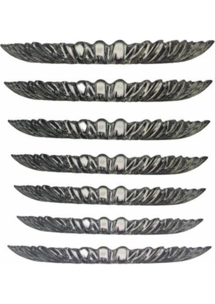 Beyaz 7 Parça Pasta Servis Tabağı Seti, Şık ve Kullanışlı Ev Dekoru Ürünü