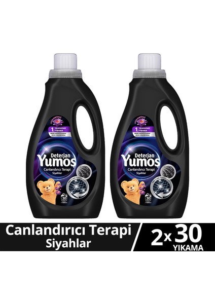 Sıvı Bakım Deterjanı Canlandırıcı Terapi Siyahlar 30 Yıkama 1500ML X2