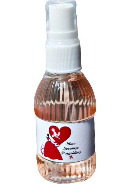 Sprey Kolonya 80 Derece Esanslı Kına Gecesi Temalı 8 Adet Gelecek