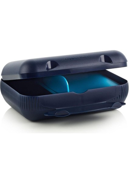 Siyah Renkli Eco Ayraçlı Pratik Yemek Kabı modelleri