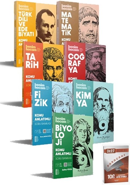 Benihocam 2026 9. Sınıf Konu Anlatımlı Soru Bankası Seti+Anla Kazan Paragraf