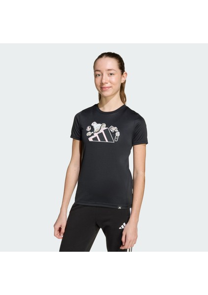 Sportswear JV5202 Clımacool Hayvan Grafikli Çocuk Tişörtü