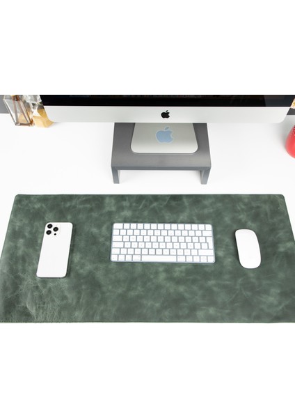 Still & Silent – Pickle Gerçek Deri Desk Mat Macbook Altlığı