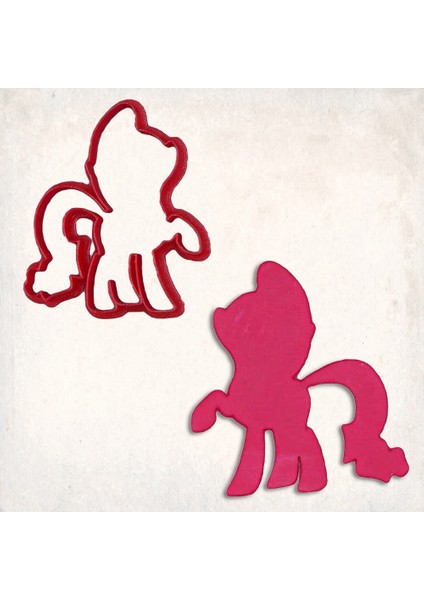 My Little Pony Rarity Kurabiye Kalıbı Şekillendirici Kopat
