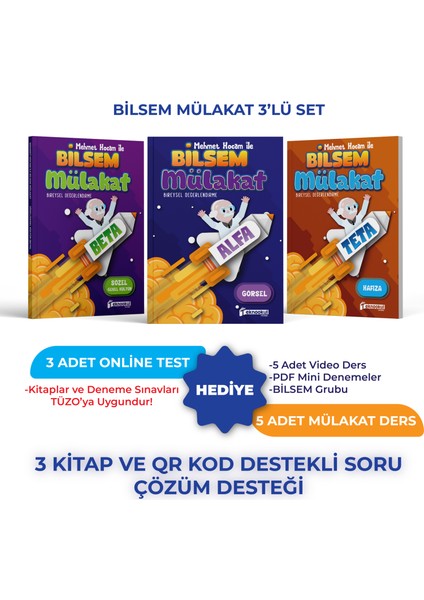 Bilsem Mülakat 3'lü Set