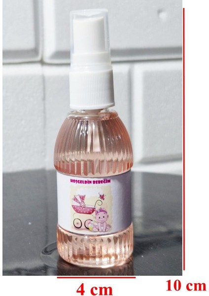 Sprey Kolonya 80 Derece Esanslı Hoşgeldin Bebeğim Modeli 8 Adet Gelecek fiyatları