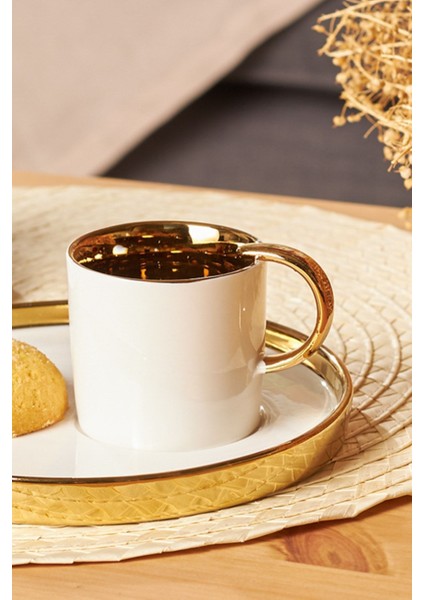 Beyaz 2 Kişilik Kahve Fincan Takımı 100 Ml, Şık ve Zarif Tasarım fiyatları