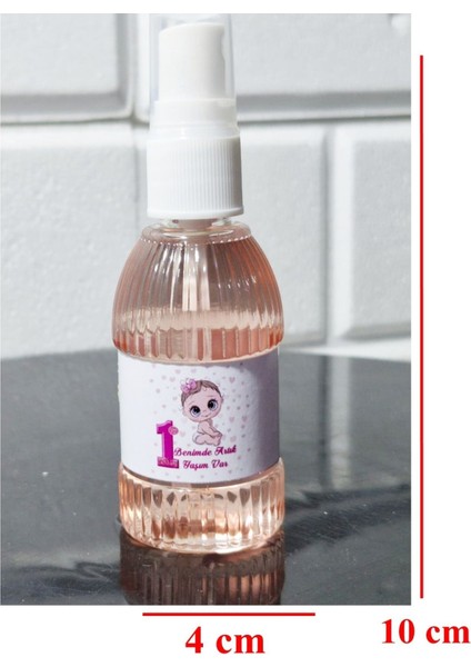 Sprey Kolonya 80 Derece Esanslı Bir Yaş Kız Çocuk Temalı Leylak Esanslı 8 Adet Gelecek fiyatları