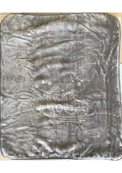 Yumuşak ve Şık 100X120 cm Gri Bebek Battaniyesi, Rahat ve Kaliteli Kullanım Sağlar fiyatları