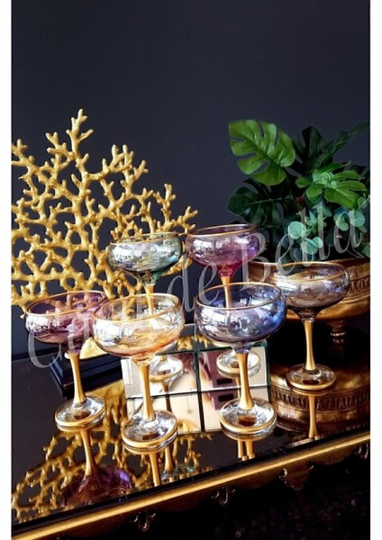 6 Renkli Dondurma Kasesi, Şık ve Kullanışlı, Modern Tasarım, Dayanıklı Malzeme