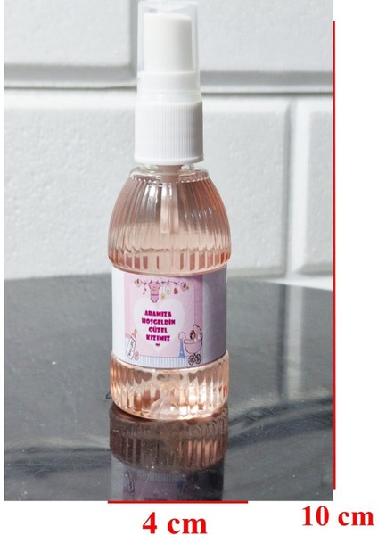 Sprey Kolonya 80 Derece Esanslı Aramıza Hoşgeldin Güzel Kızımız Modeli 8 Adet Gelecek fiyatları