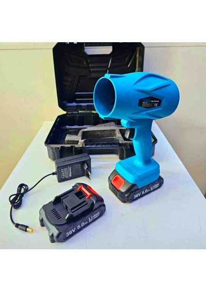 36V Turbojet Sarjlı Hava Üfleme Makinası Araba Kurutma Toz Yaprak Üfleyici Kömürsüz Motor fiyatları