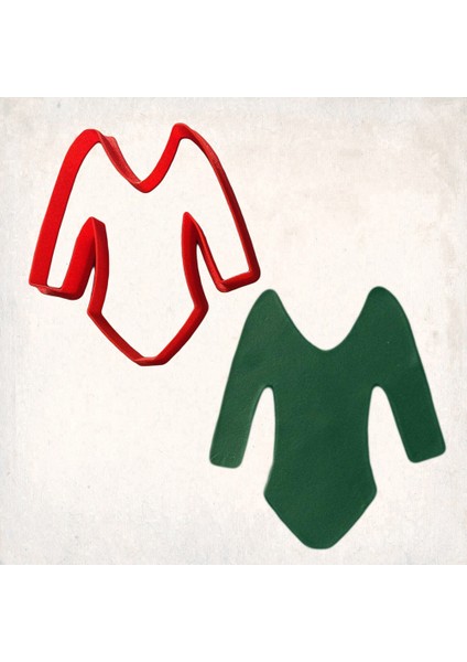 Streç Giysi Kurabiye Kalıbı Şekillendirici Kopat