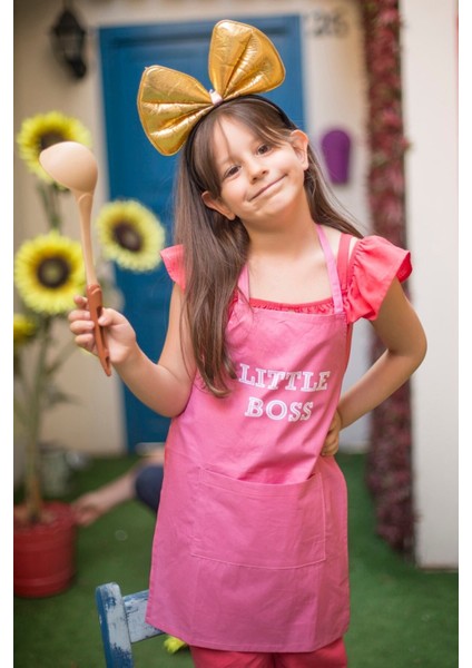 Kırmızı Anne ve Çocuk Baskılı Mutfak Önlüğü Seti, Şık ve Kullanışlı Tasarım fırsatları