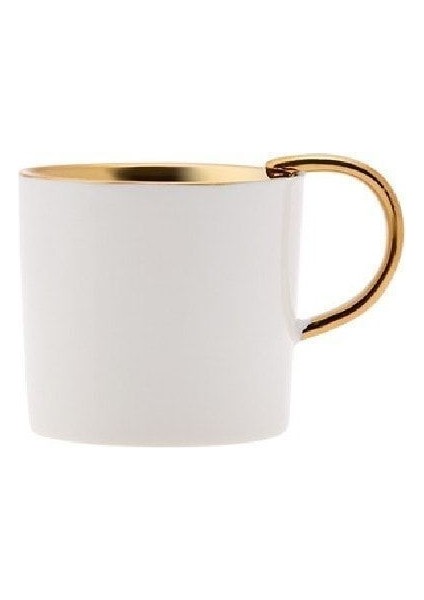 Beyaz 2 Kişilik Kahve Fincan Takımı 100 Ml, Şık ve Zarif Tasarım