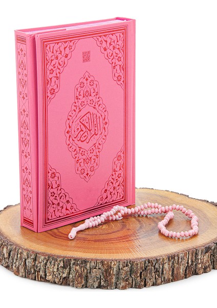 Kuran Kursları Için Çantalı Kız Çocuk Namaz Elbisesi, Kuranı Kerim, Tesbih Ibadet Seti Pembe modelleri