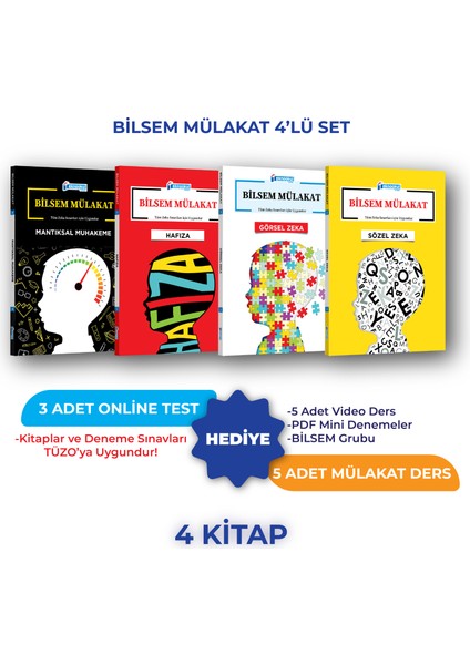 Bilsem Mülakat 4'lü Set