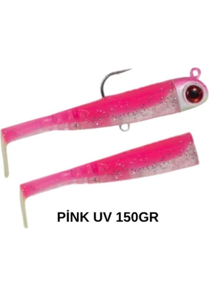 Lily Shad 14CM 150GR 2+1 Off Shore Silikon Yem