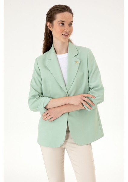 Kadın Su Yeşili Ceket 50301164-VR048 modelleri