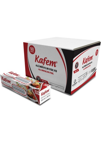 Aluminyum Folyo 30CM x 50M 10MIC fiyatları