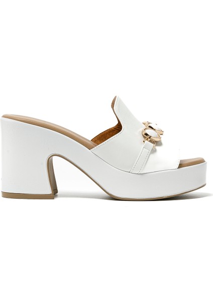 Kadın Terlik 57132-E5 Repo Bianco