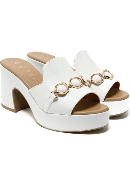 Kadın Terlik 57132-E5 Repo Bianco modelleri