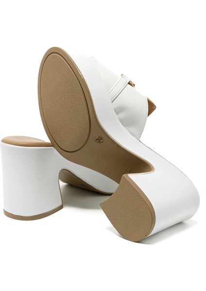 Kadın Terlik 57132-E5 Repo Bianco