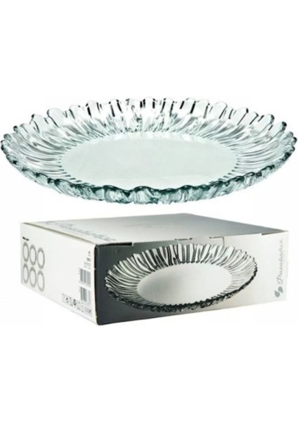 Beyaz 20 cm 6'lı Pasta Tabağı, Şık ve Kullanışlı Sağlıklı Seçenek