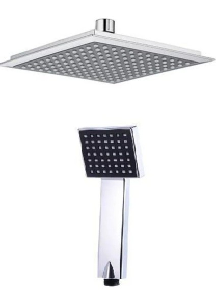 Robot Tepe Duş Başlığı ve El Duşu Krom Duş Başlığı(Yedek)