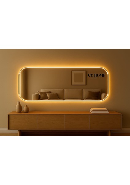 Lara Model, Ledli Ayna, Ledli Boy Aynası, Konsol Aynası, Duvar Aynası, Holl Aynası, LED Ayna fiyatları