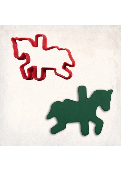 Atlıkarınca At Kurabiye Kalıbı Şekillendirici Kopat