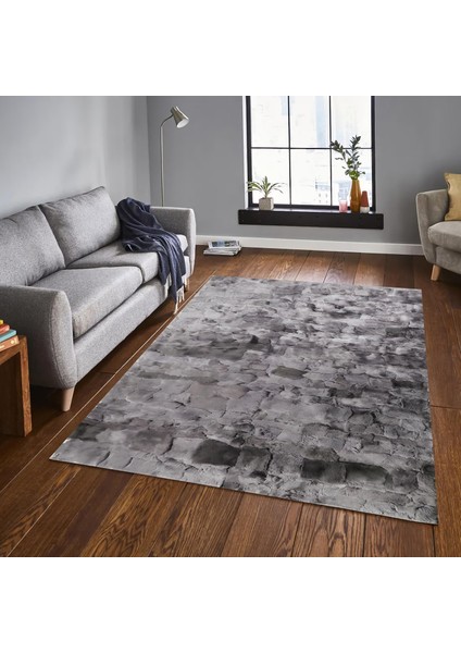 Doğal Gri Toskana Koyun Derisi Halı, Modern Salon Halısı, El Dokuma Halı