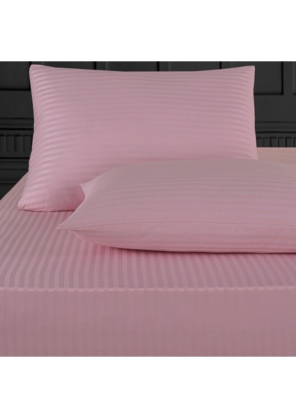 Pembe Pamuk Saten Lastikli Çarşaf Takımı, Rahat ve Şık Uyku Seti fiyatları