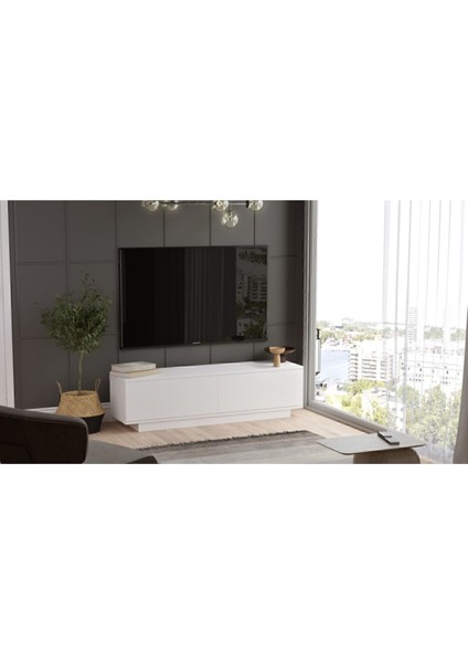 Vilinda Tv Ünitesi Tv Sehpası 140CM Vıl1-W Beyaz fırsatları