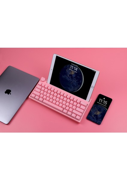 K620T Kablosuz Mekanik Klavye Hot Swap 62 Tuş Rgb, Ios/ Androıd/ Pc Uyumlu indirimleri