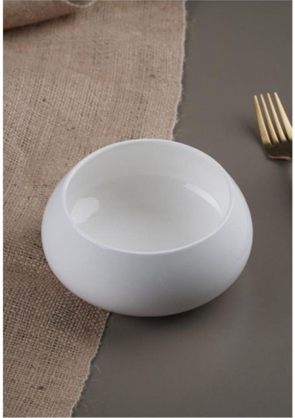 6'lı Porselen Kase Seti, Şık ve Dayanıklı, Gri Renkli, Eşsiz Tasarım