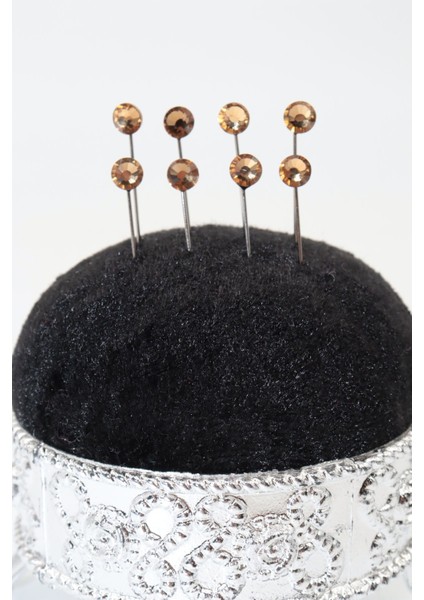 8li Pırlanta Taşlı Turuncu Eşarp Iğnesi. Eşarp Iğnesi. Şal Iğnesi. Türban Iğnesi. Başörtü Iğnesi fırsatları