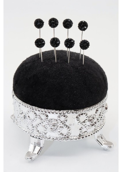 8li Kristal Taşlı Siyah Eşarp ve Şal Iğnesi. Eşarp Iğnesi. Şal Iğnesi. Türban Iğnesi. Başörtü Iğnesi fiyatları