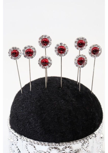 8’li Kristal Taşlı Eşarp Iğnesi. Şal Iğnesi. Türban Iğnesi. Başörtü Iğnesi. Eşarp ve Şal Iğnesi fırsatları