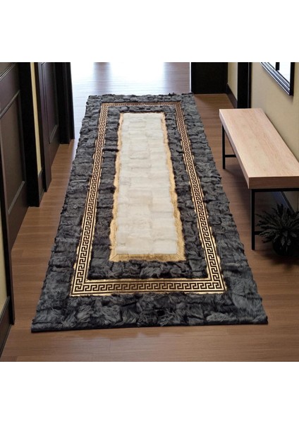 Gri Altın Toskana Halı, Modern ve Şık Tasarımlı Kaymaz Taban Halı indirimleri