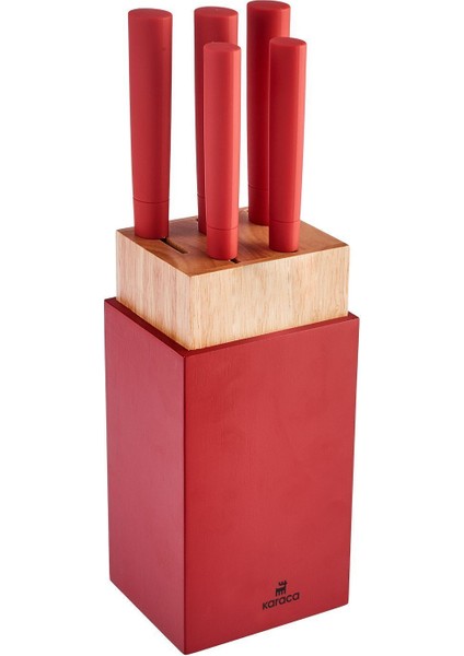 6 Parça Standlı Bıçak Seti, Şık ve Dayanıklı Mutfak Gereciği indirimleri